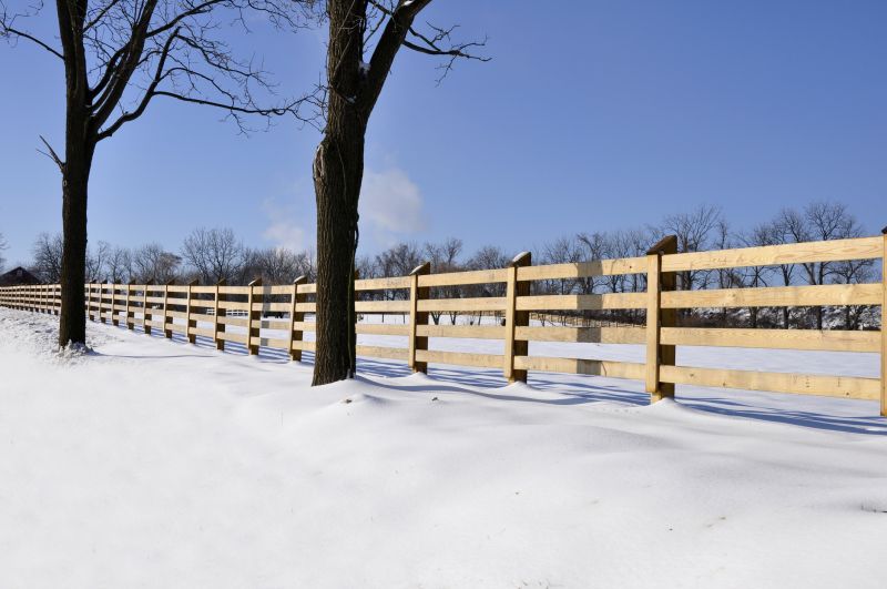 Weather-Dependent Fence Work